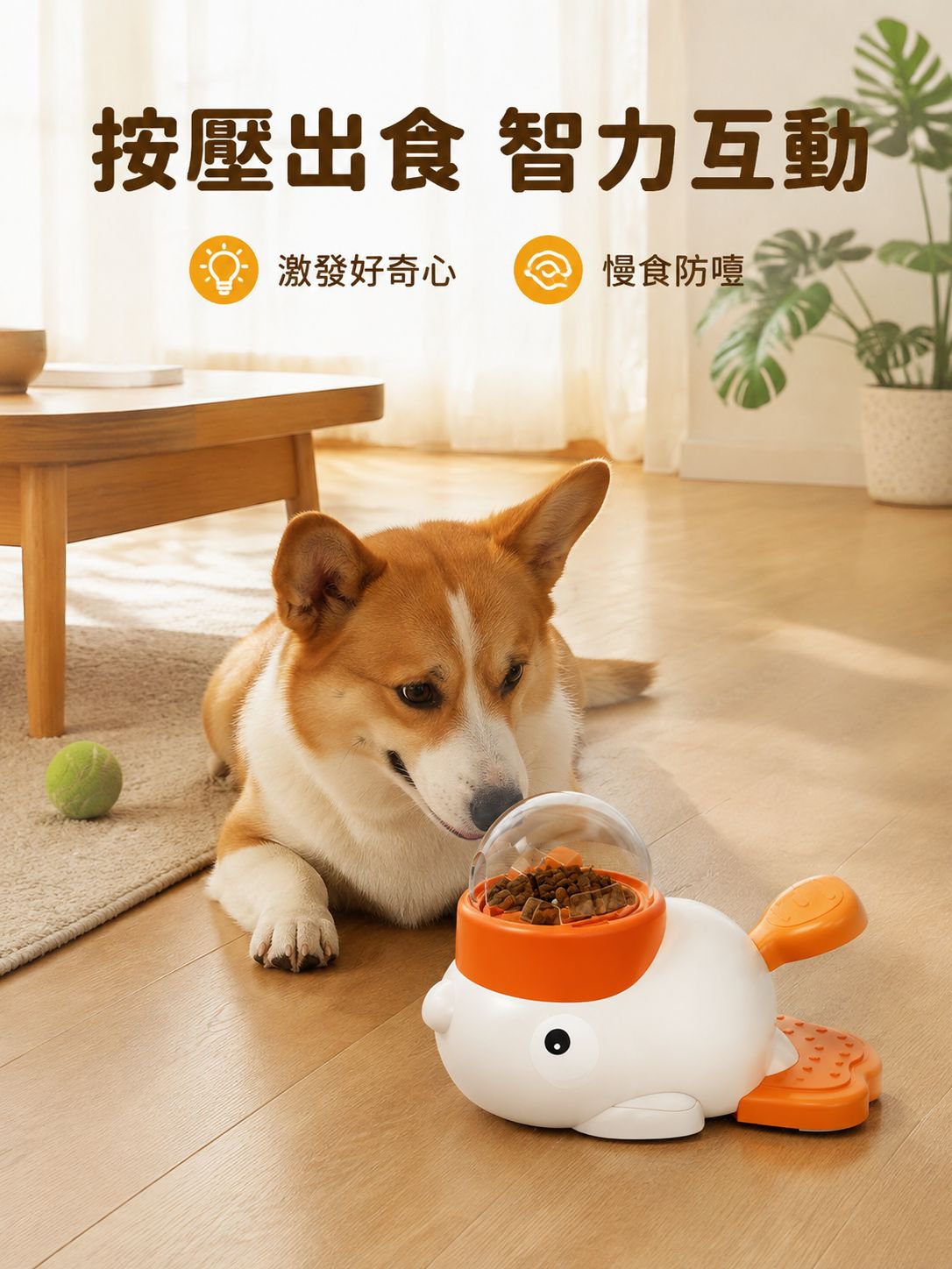 智能喂食投食互動訓練器