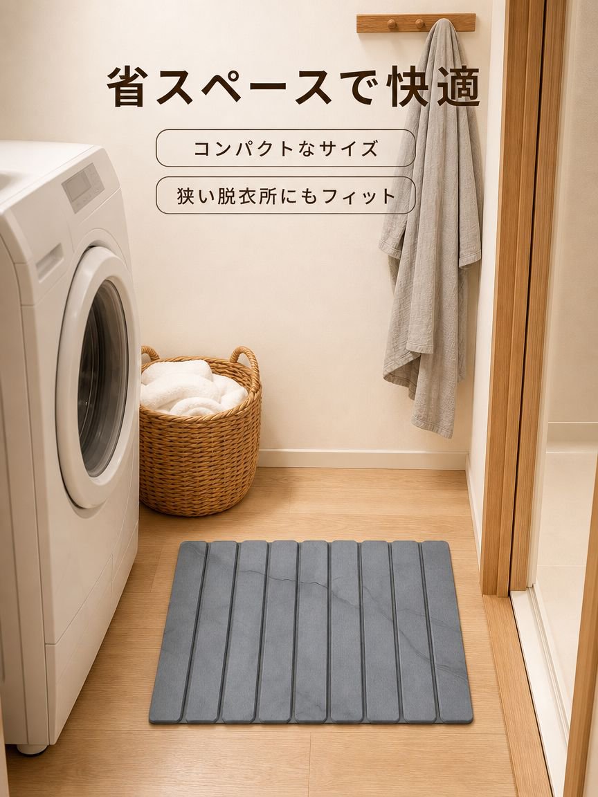 硬質珪藻土フロアマット
