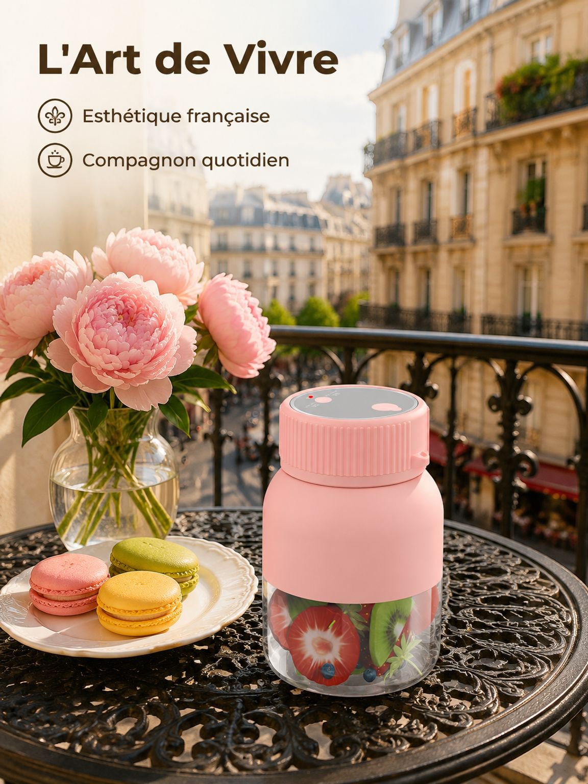 Machine multifonctionnelle pour jus de fruits frais