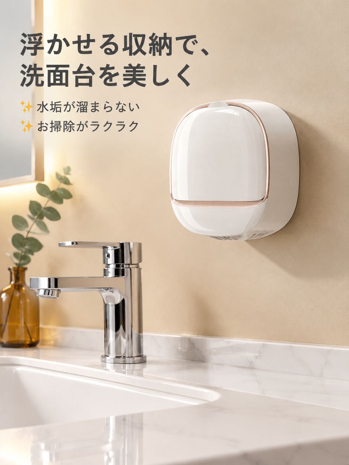 壁掛け式かわいい石鹸ホルダー