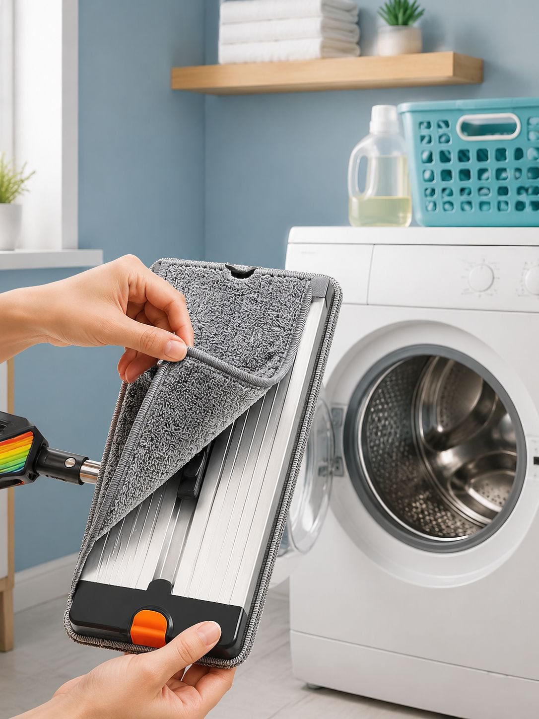 Detachable and washable Joybos mop cloth