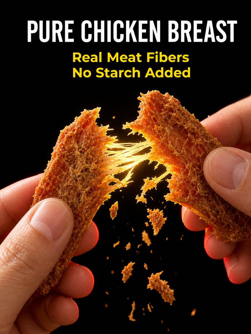 Low-Fat High-Protein Sliced Chicken Jerky
