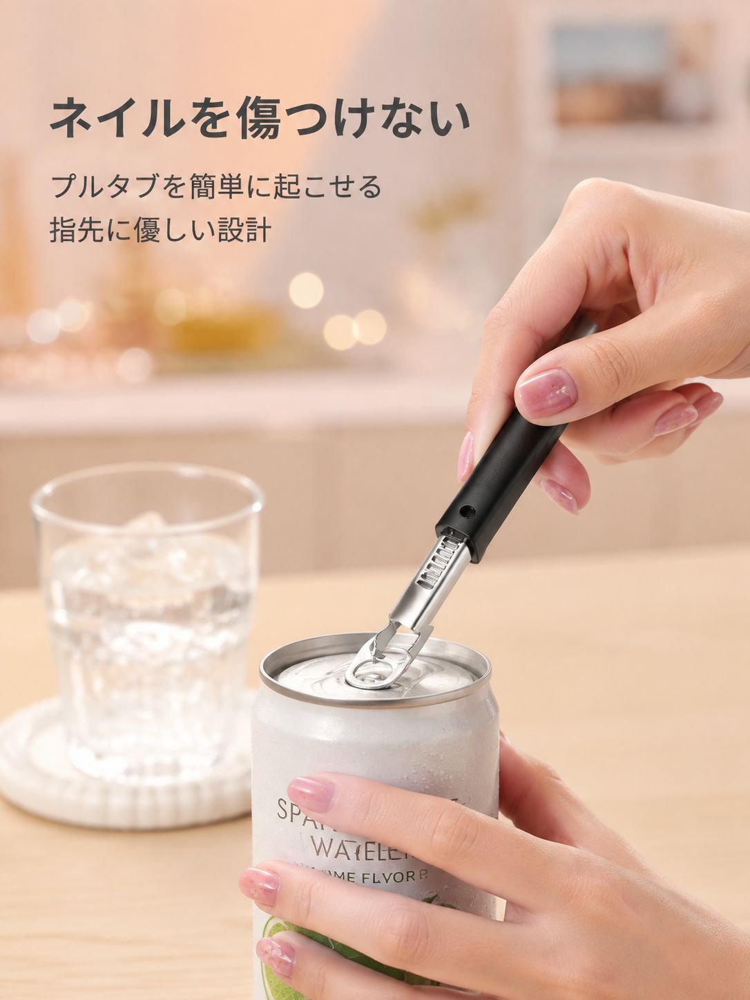 キッチン専用ステンレス缶切り