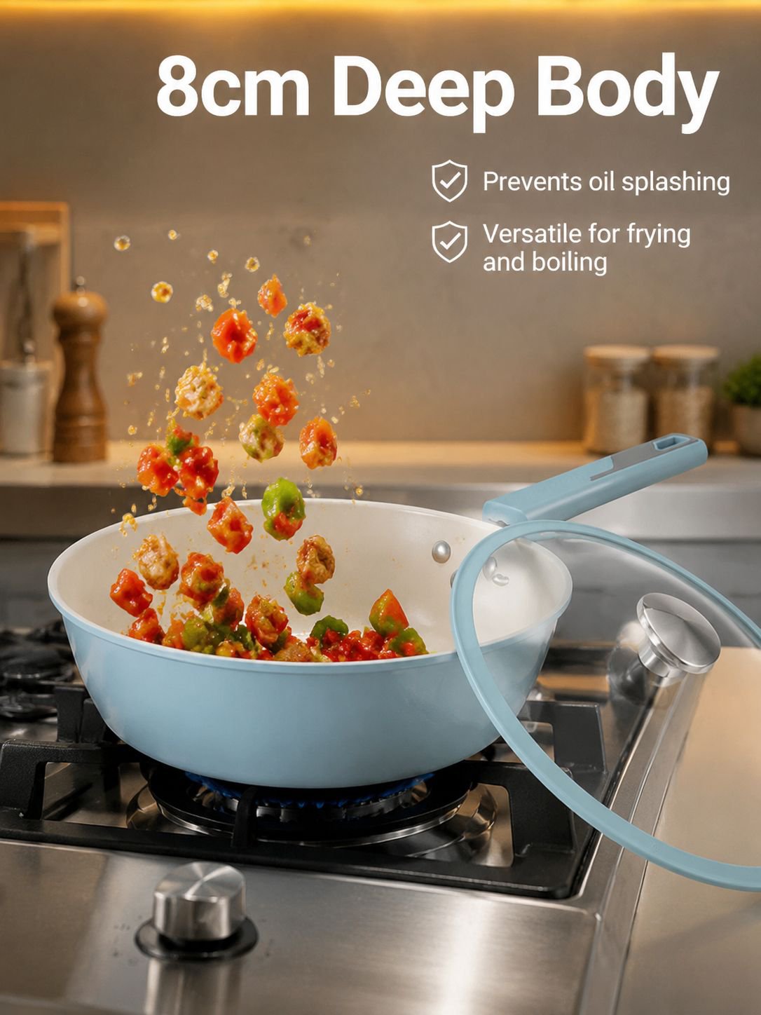 Non-Stick Ceramic Coated Frying Pan