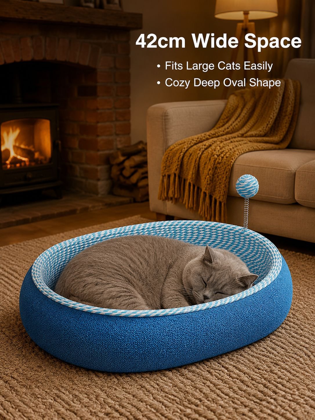 Multi-Functional Cat Scratching Bed Combo