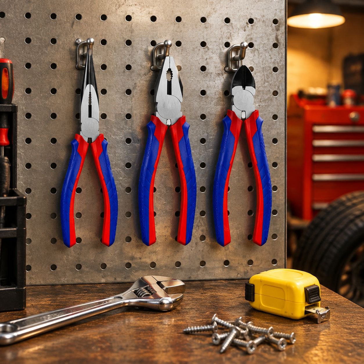 Sali multi-functional diagonal pliers and wire cutter set full view