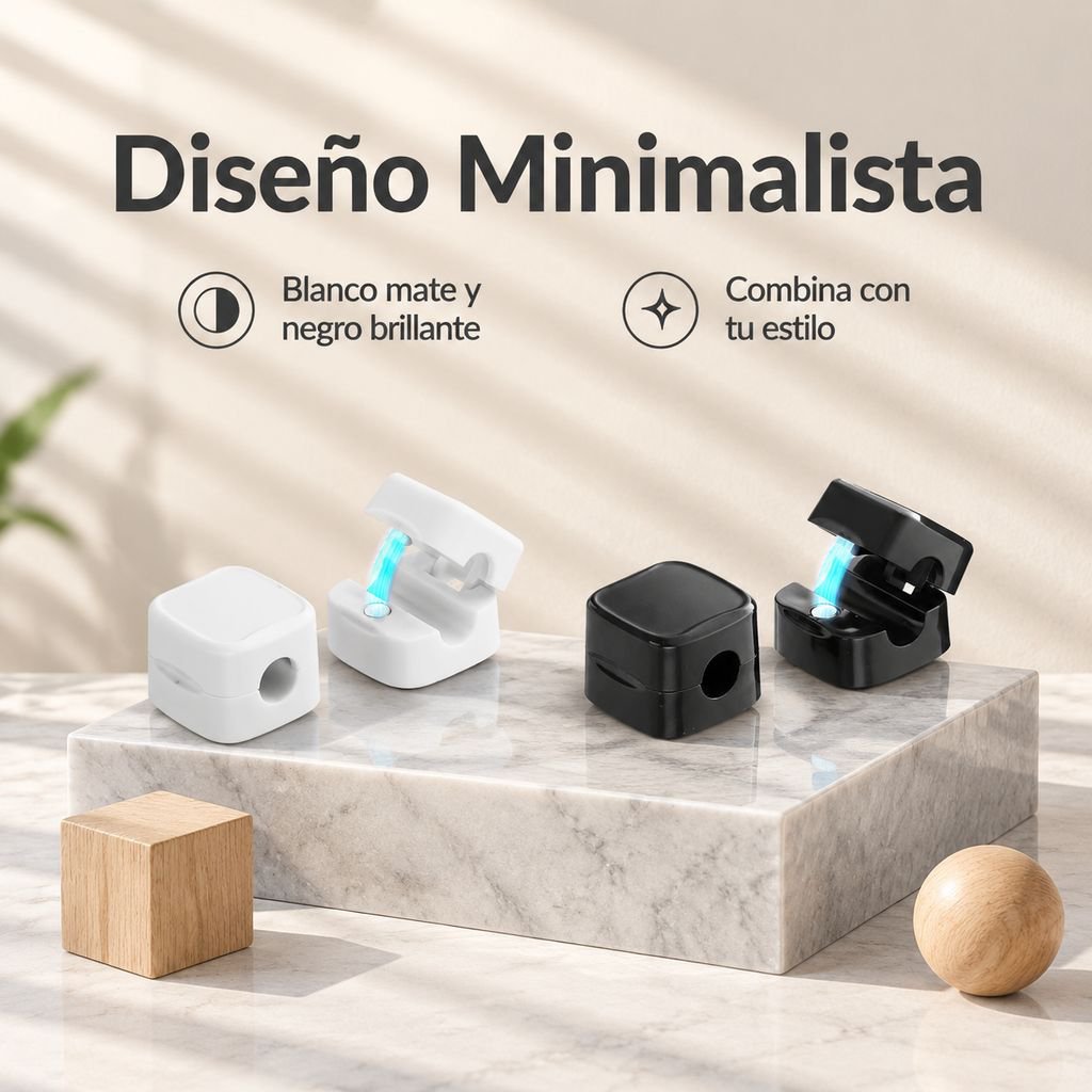 Organizador Magnético de Cables Clips Sujetadores para Cable de Carga y Escritorio