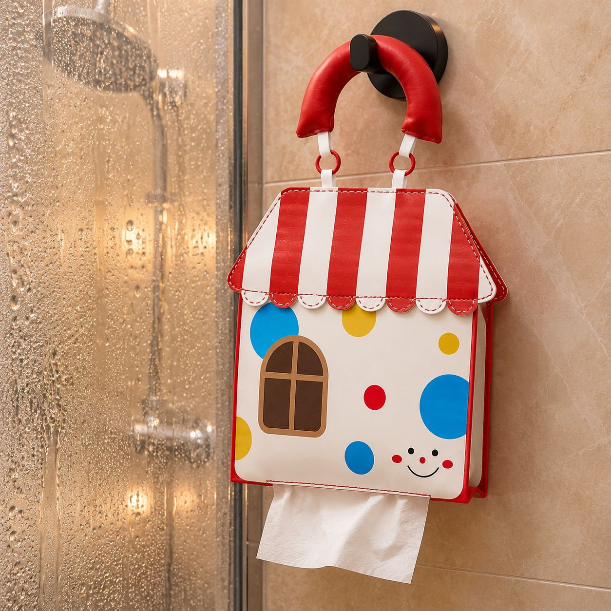 Waterproof and dustproof tissue storage bag