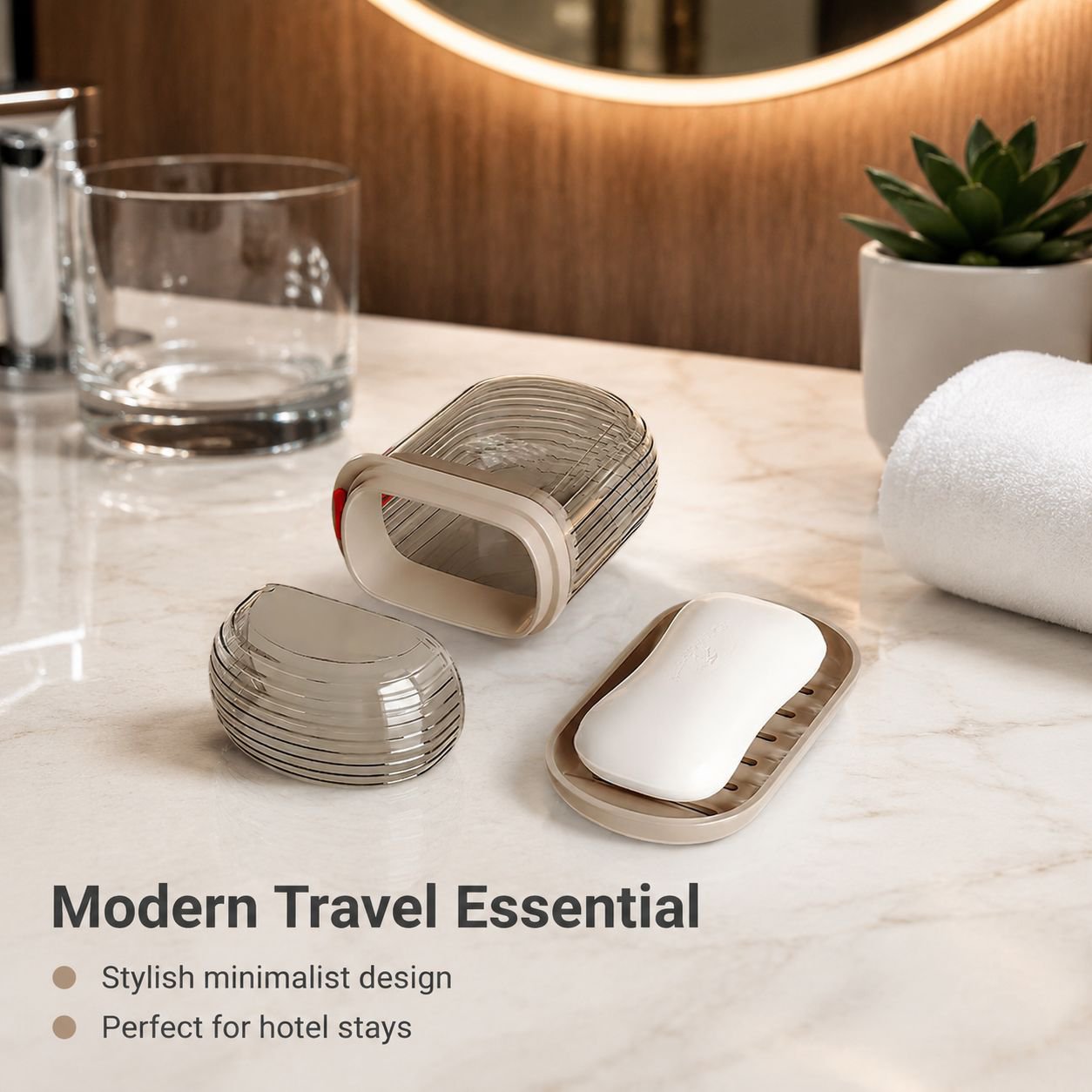 Portable Travel Soap Case