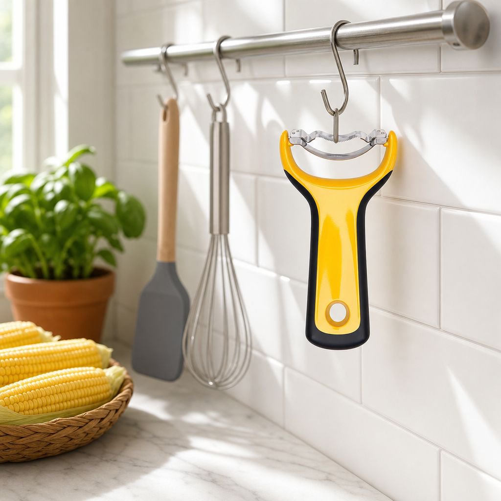 Manual Corn Kernel Remover, Multi-functional Kitchen Fruit and Vegetable Peeler