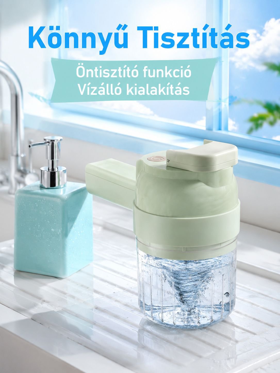 Multifunkcionális otthoni elektromos kézi szeletelő és aprítógép