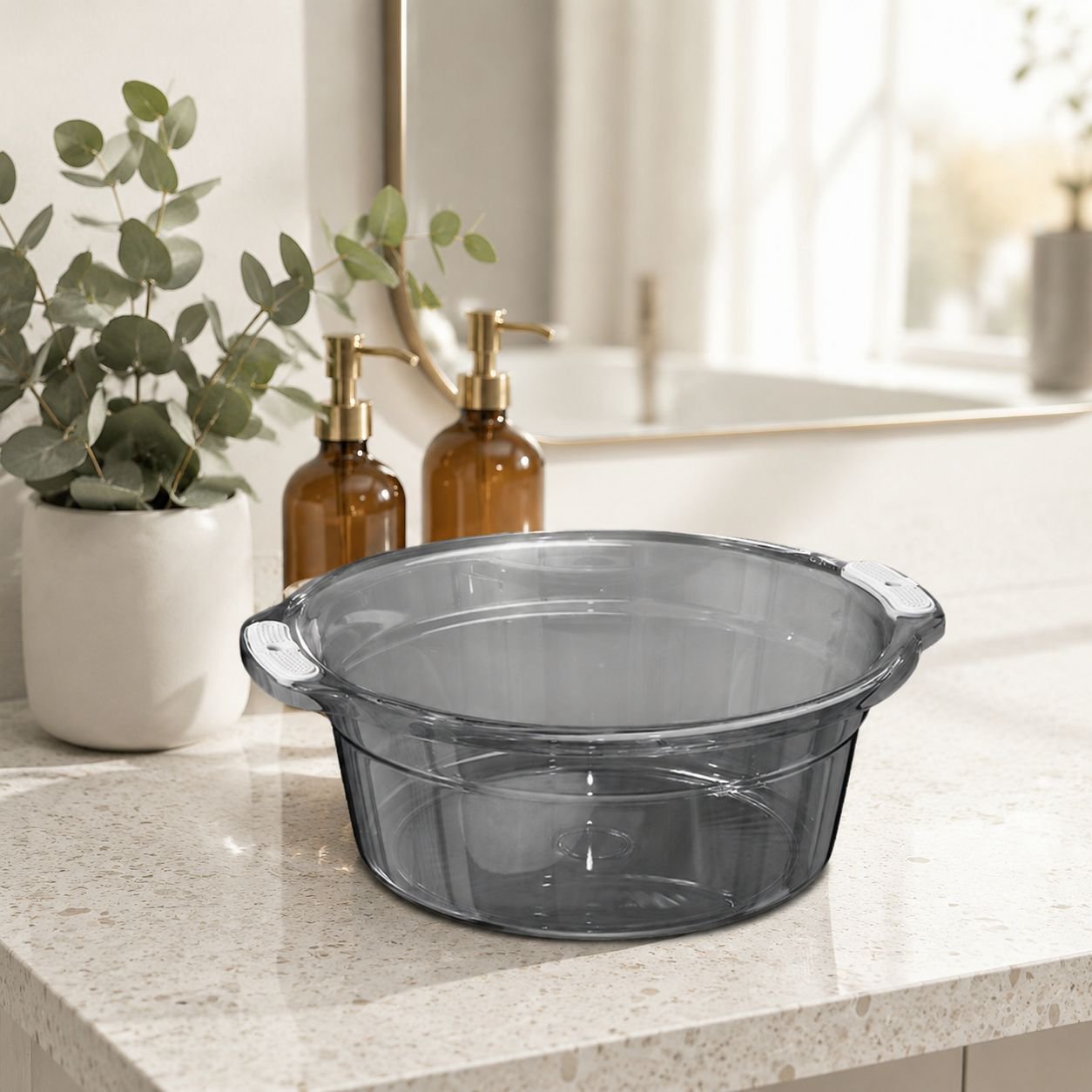 Grand bassin rond pour usage domestique