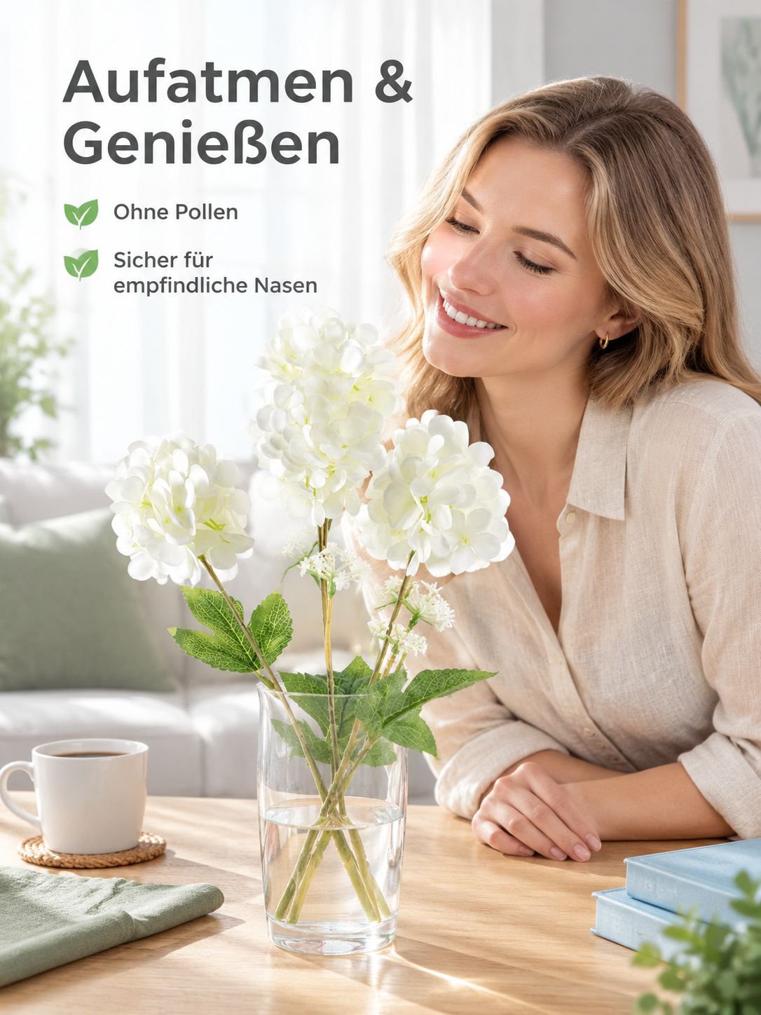 Künstliche Hortensie