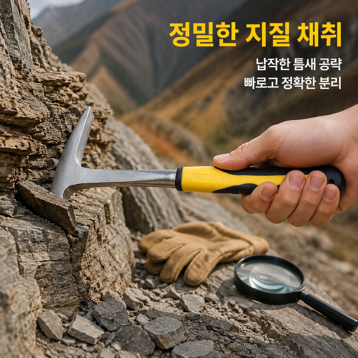 전문 지질 탐사 판금 망치