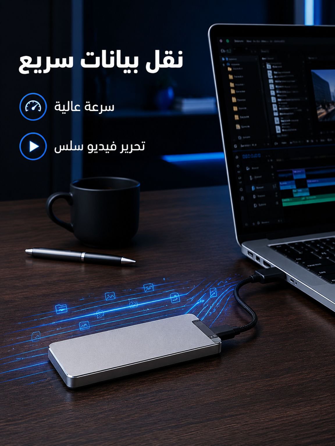 محرك أقراص الحالة الصلبة المحمول