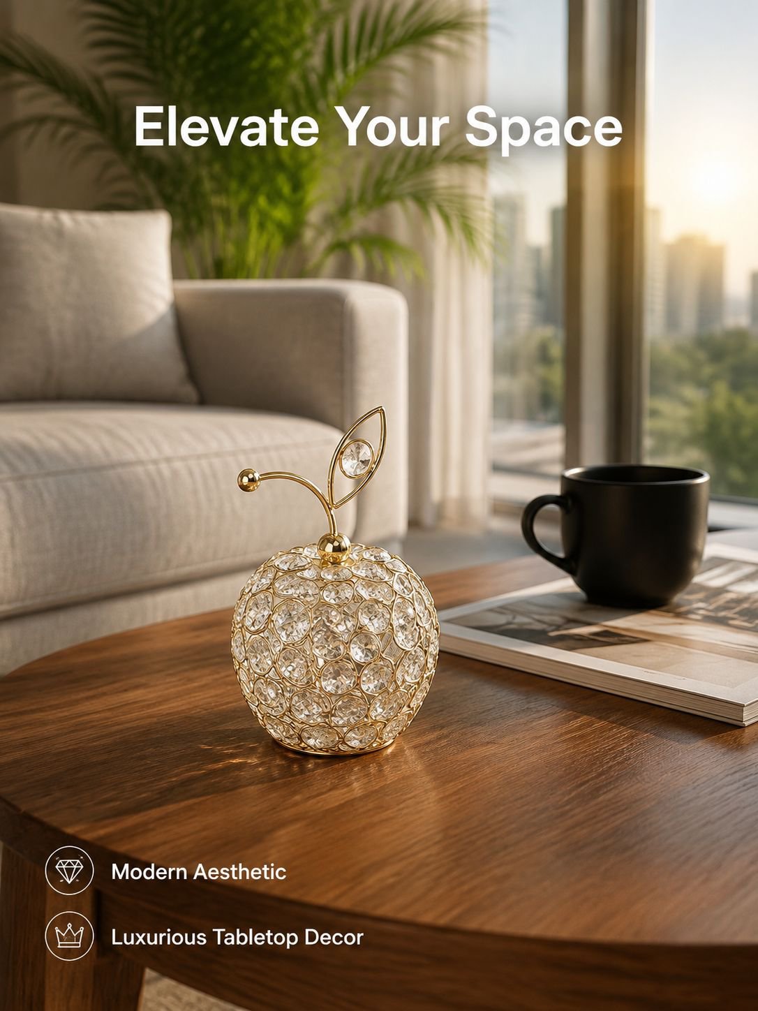 Crystal Fruit Home Decor Crafts