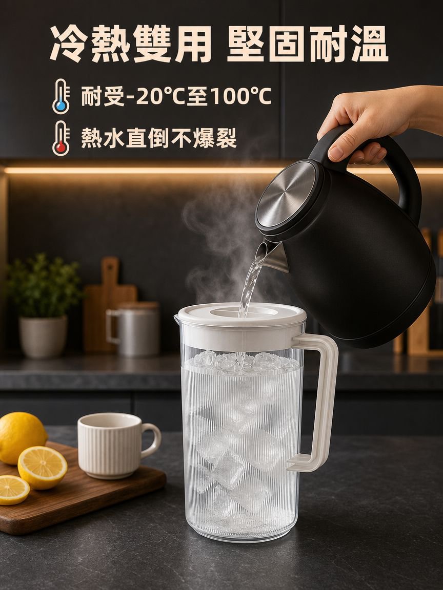 大容量耐熱冷水壺家用果汁桶