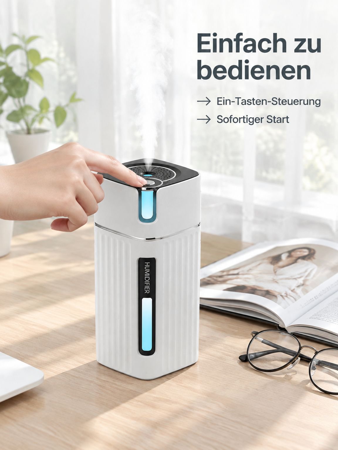 Tragbarer Luftbefeuchter