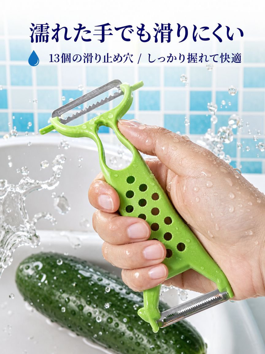 ジャガイモの皮むき器