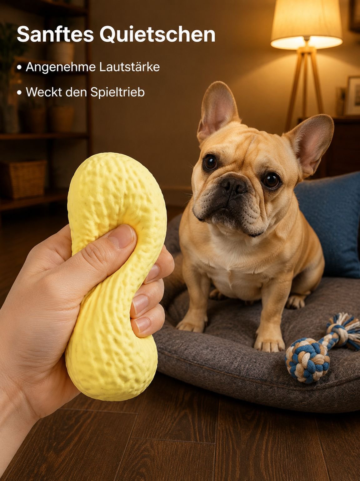 Simulierter Corn Dog Geräuschspielzeug