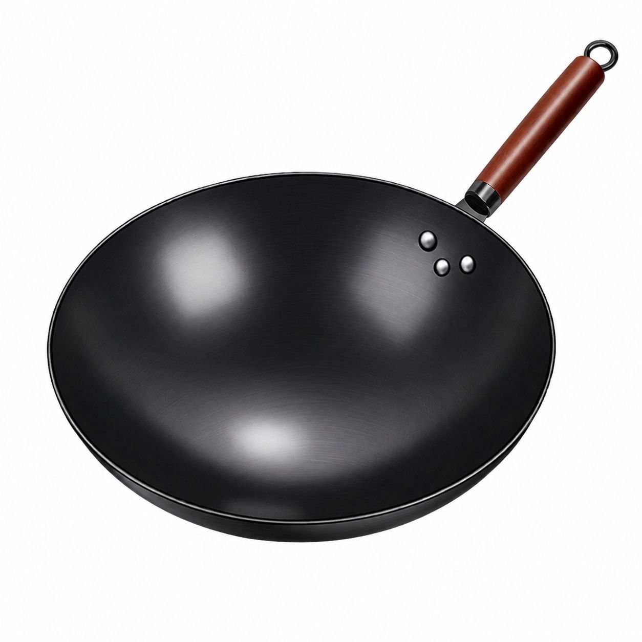 Handcrafted Iron Nonstick Frying Pan, Suitable for Home Gas Stove
