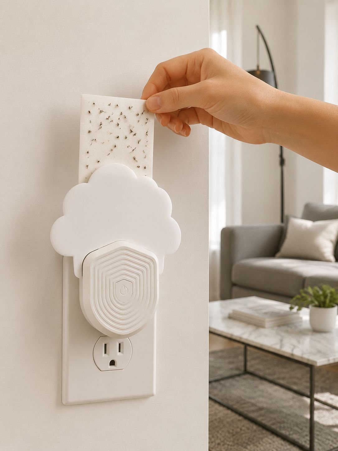 Lámpara antimosquitos ideal para salas y habitaciones
