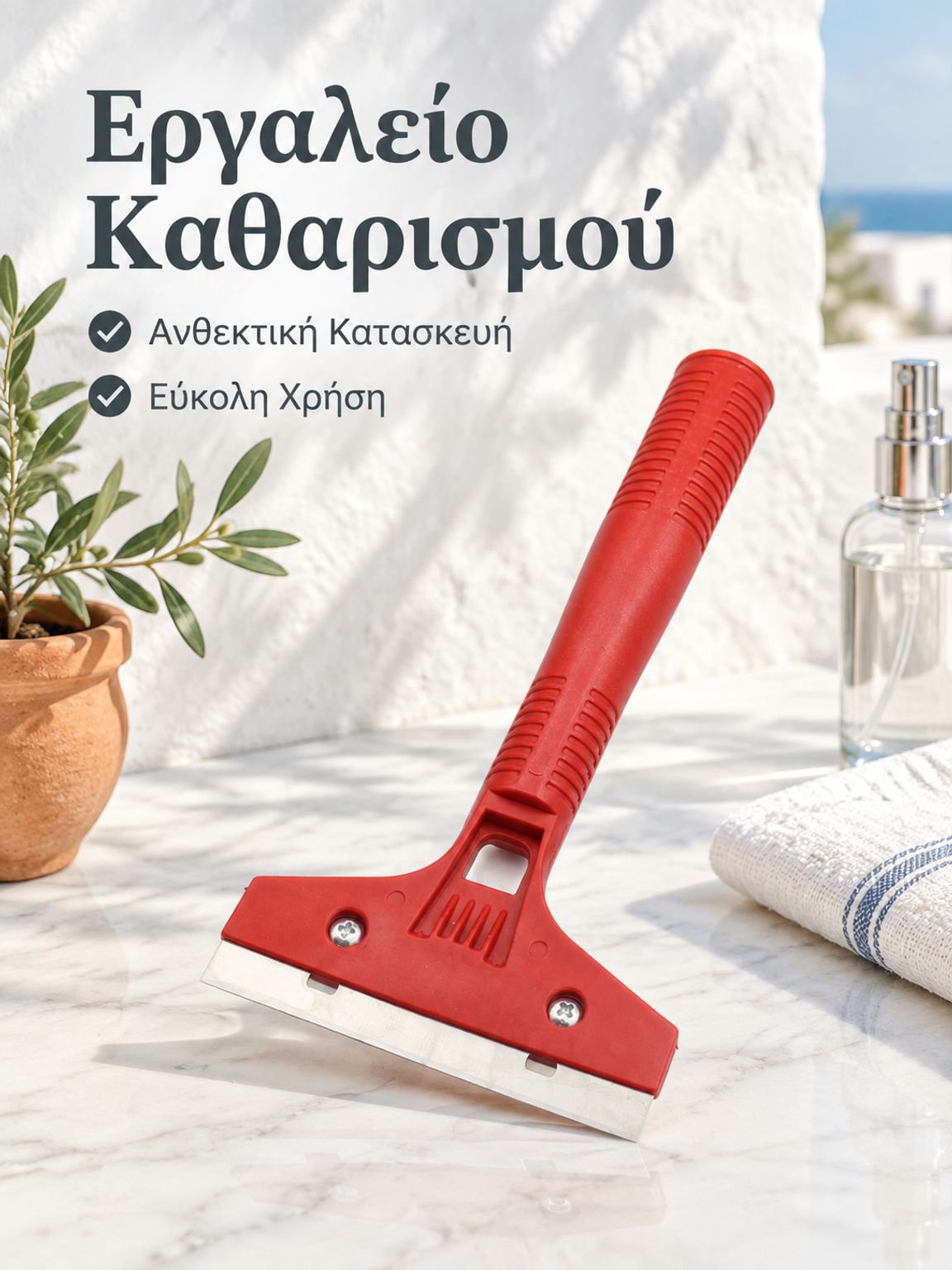 Συγυριστικό Τοιχών και Γυαλιών για Οικιακή Χρήση