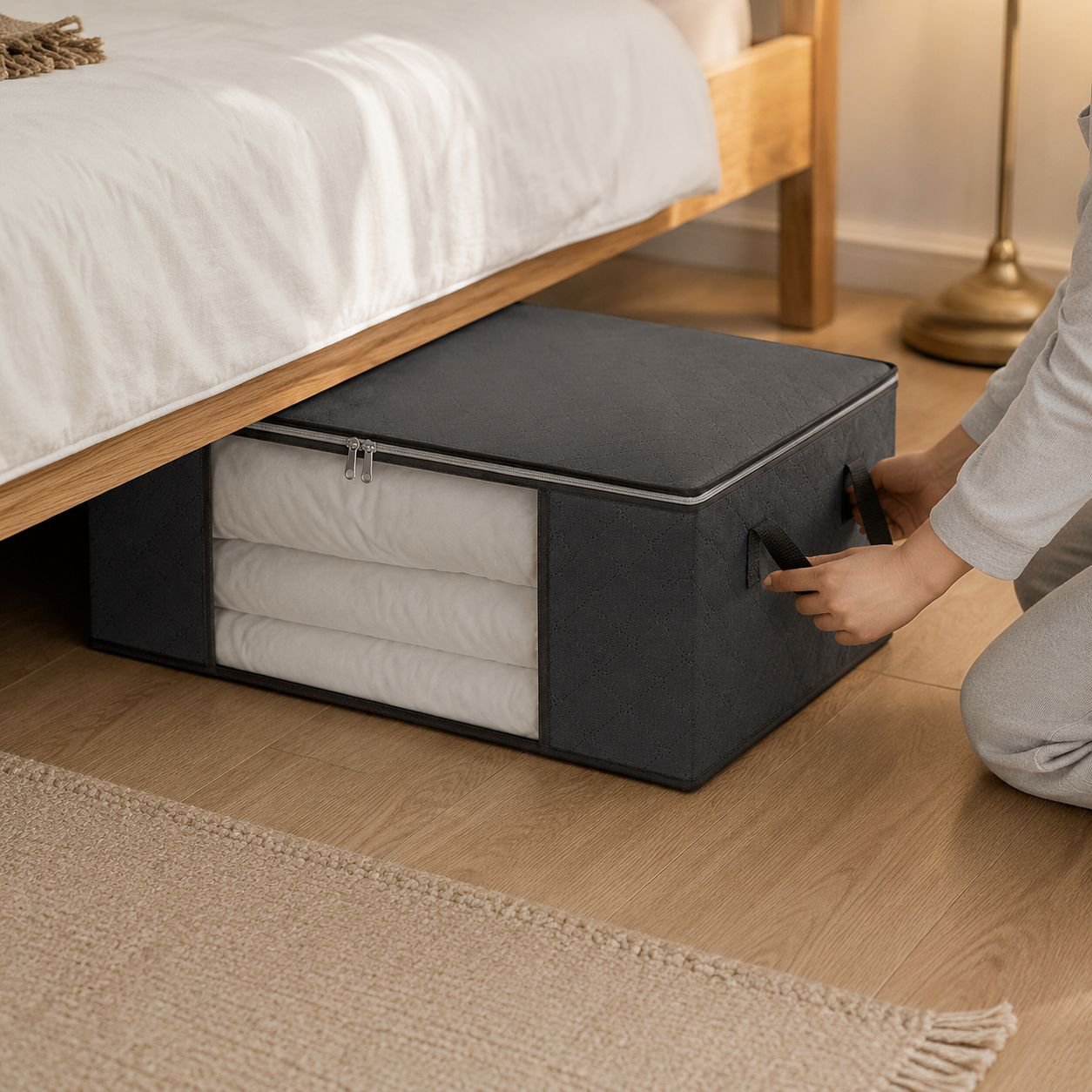 Sac de rangement pratique pour espaces restreints