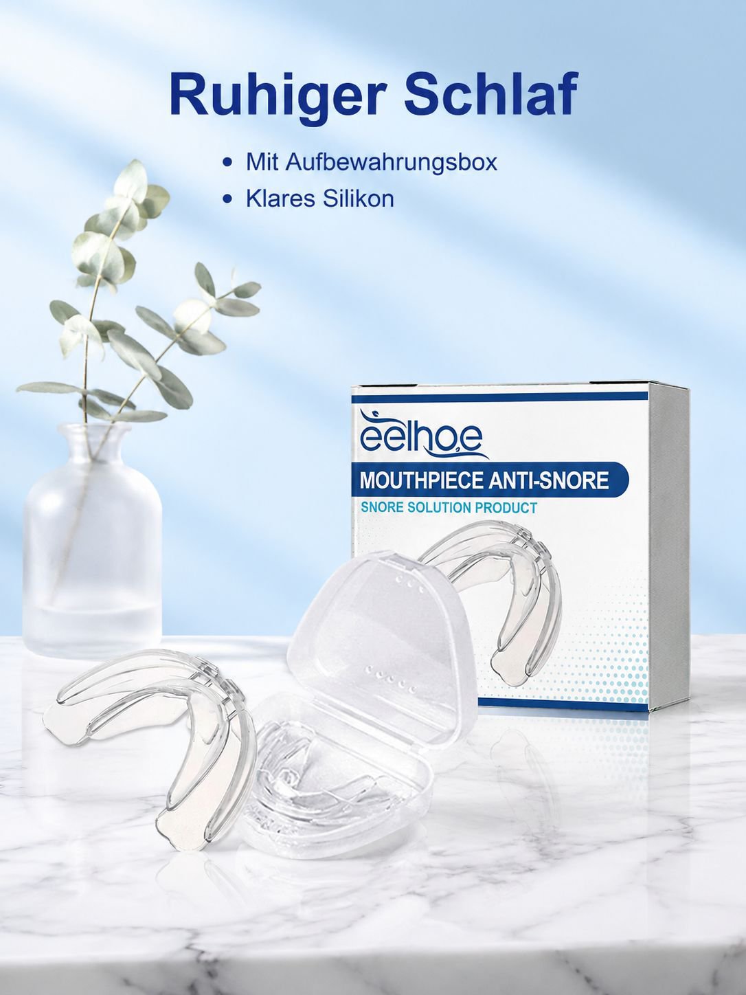 Anti-snoring mouth guards, anti-snoring, anti-teeth grinding, smooth breathing, anti-snoring mouth g