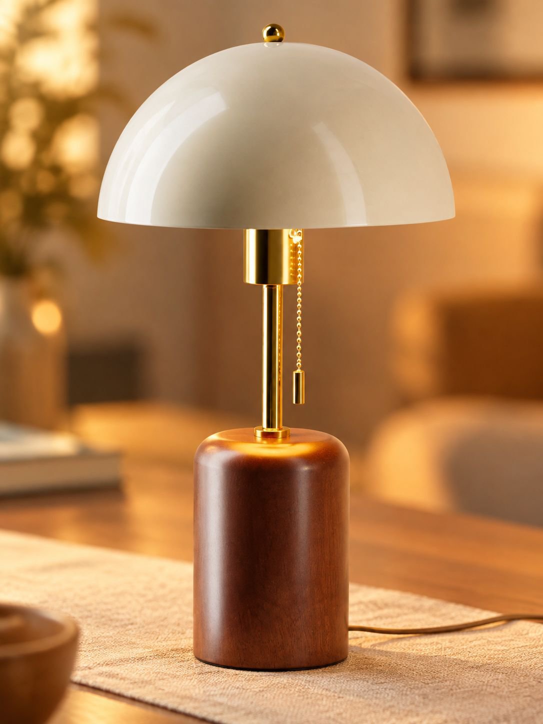 Classic bedside table lamp with timeless design