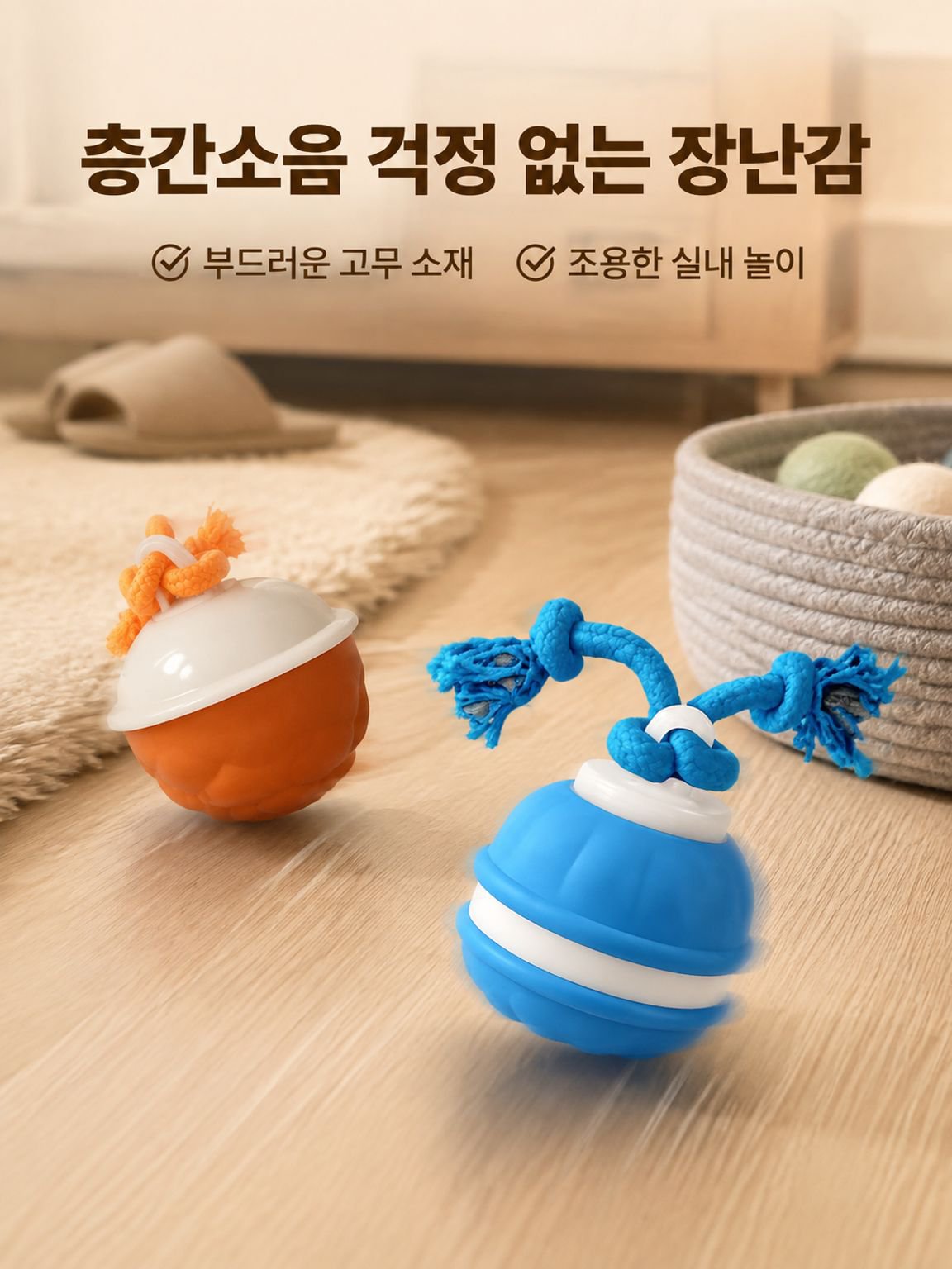 내구성이 뛰어난 고양이 장난감 공