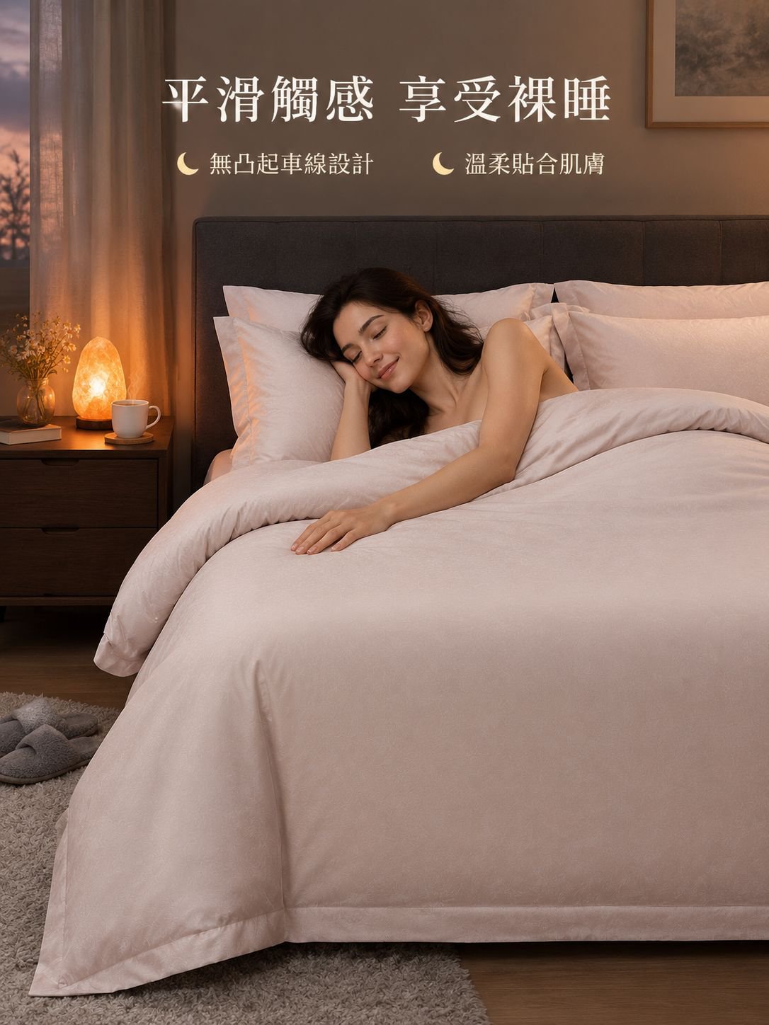100%棉質奢華印花圖案床單套裝