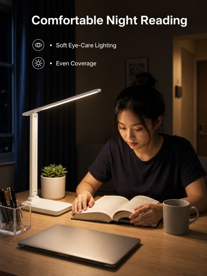 Dimmable Eye-Friendly Desk Lamp