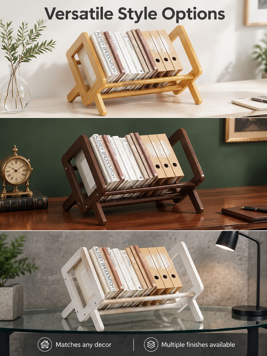 Desktop desk small bookshelf bedside bookcase table storage rack simple bay window shelf rack solid 