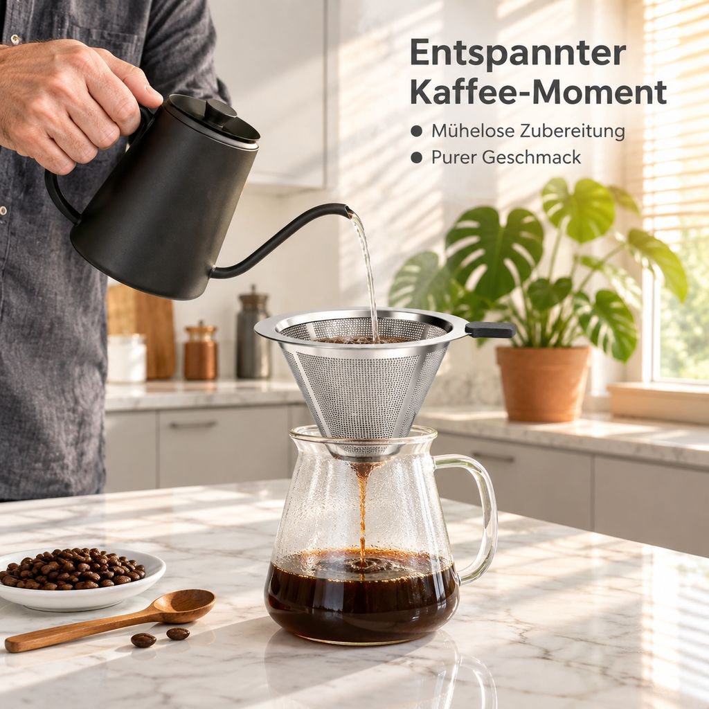 Handfilter Kaffeefilter-Tasse