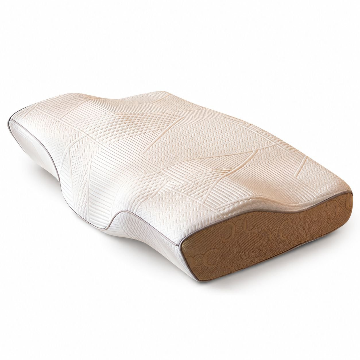 Almohada ergonómica de memoria de presión cero para dormir de lado, cómoda para el hogar
