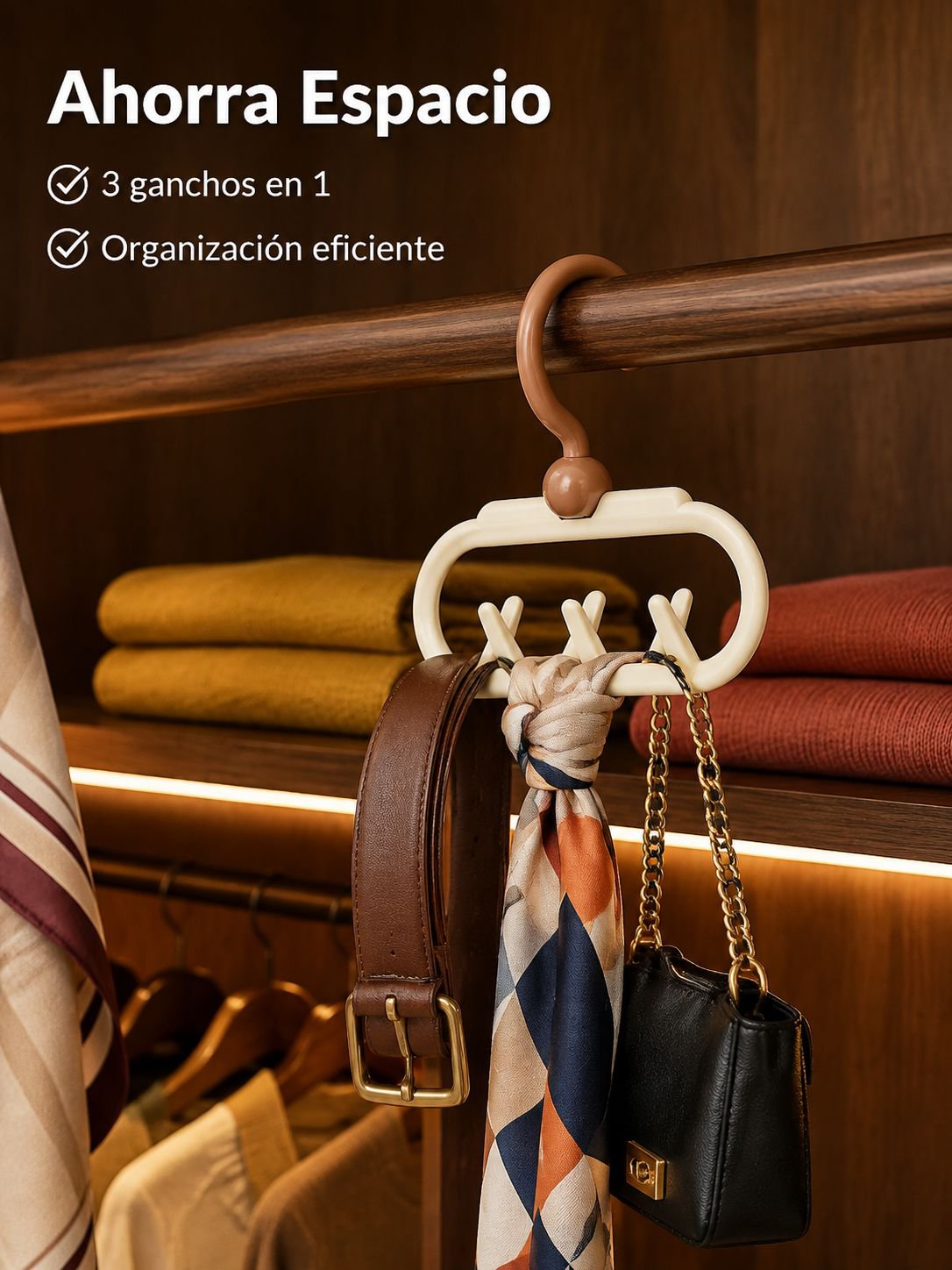 Gancho multiusos para el hogar
