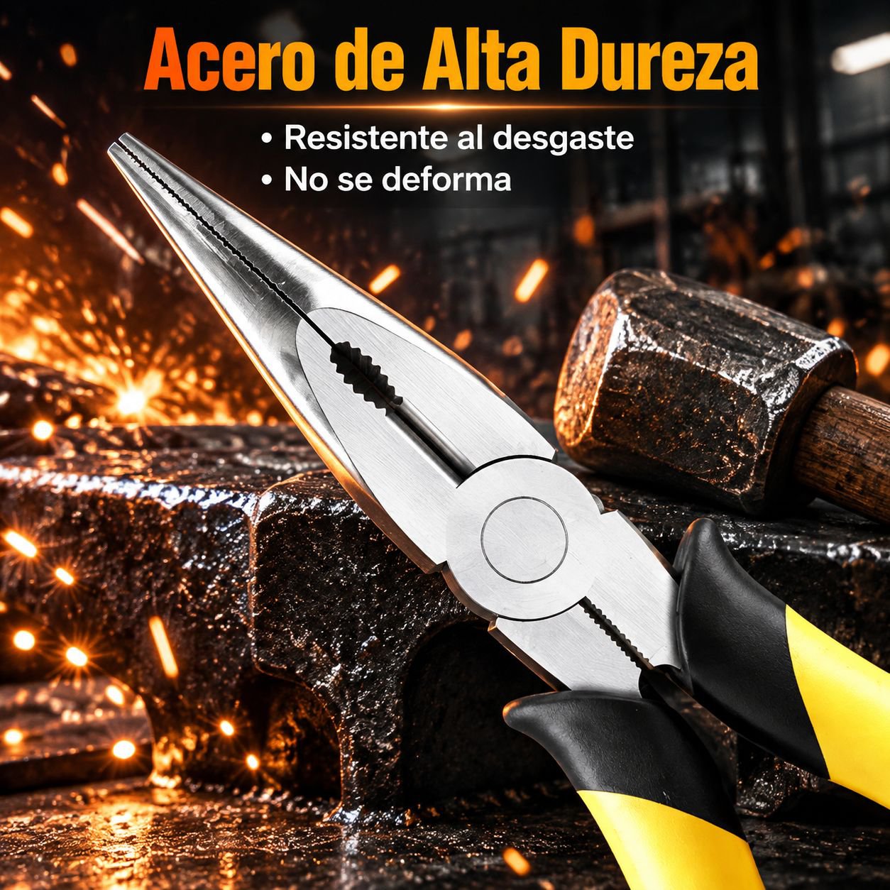 Alicates de punta fina multifunción