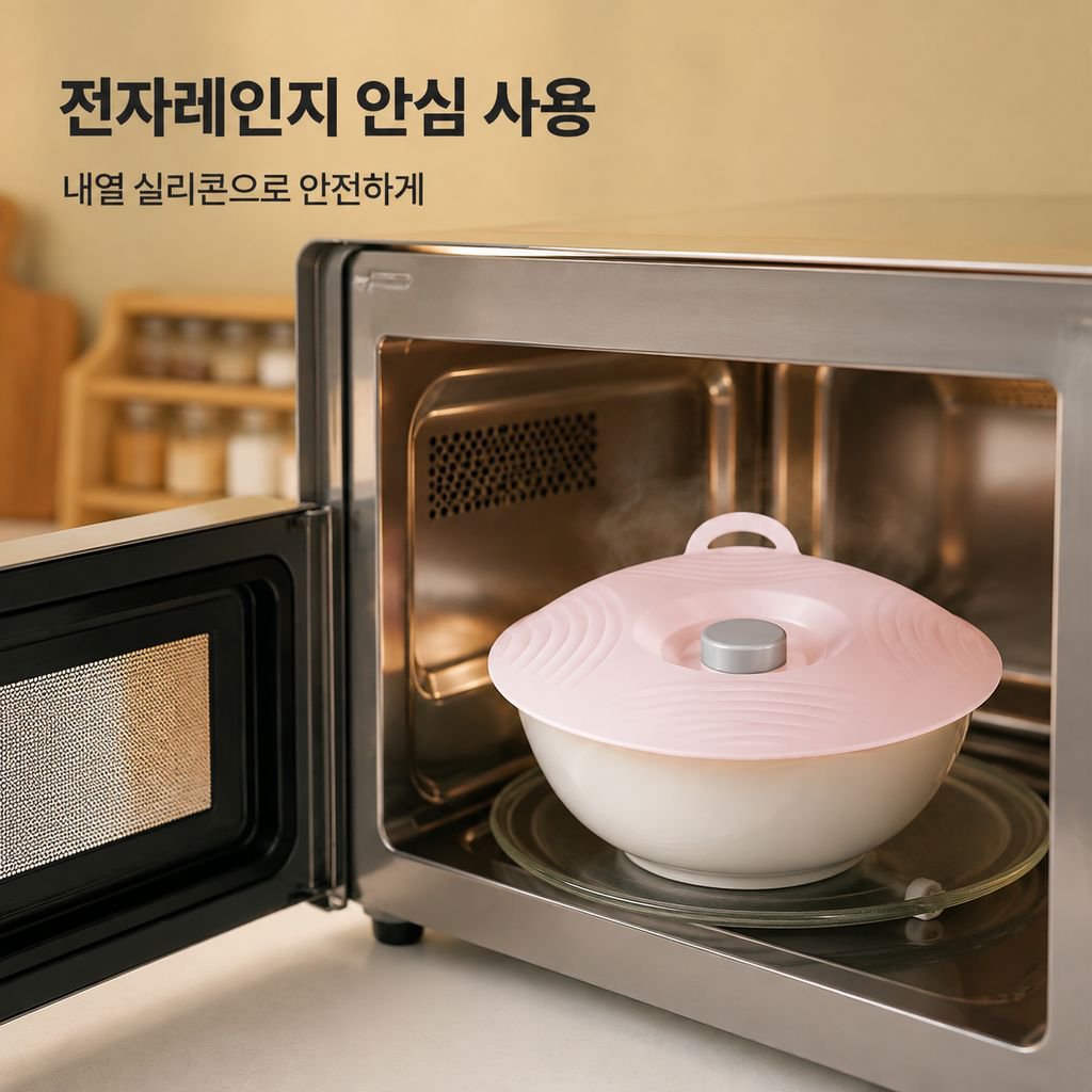 실리콘 식품 보관 뚜껑