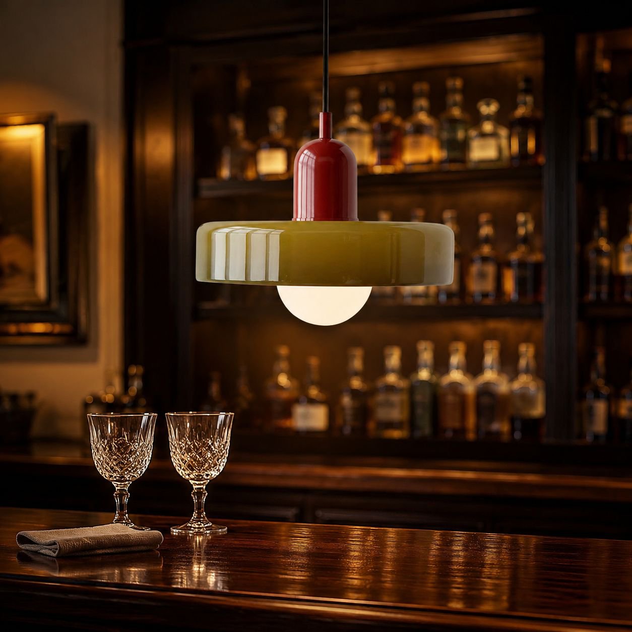 Retro Mini Pendant Lamps for Bar Counter
