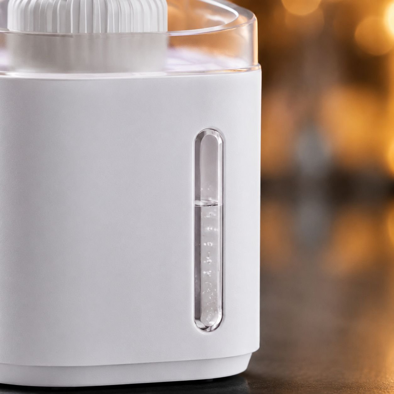 Triple nozzle efficient humidifier for improved air quality