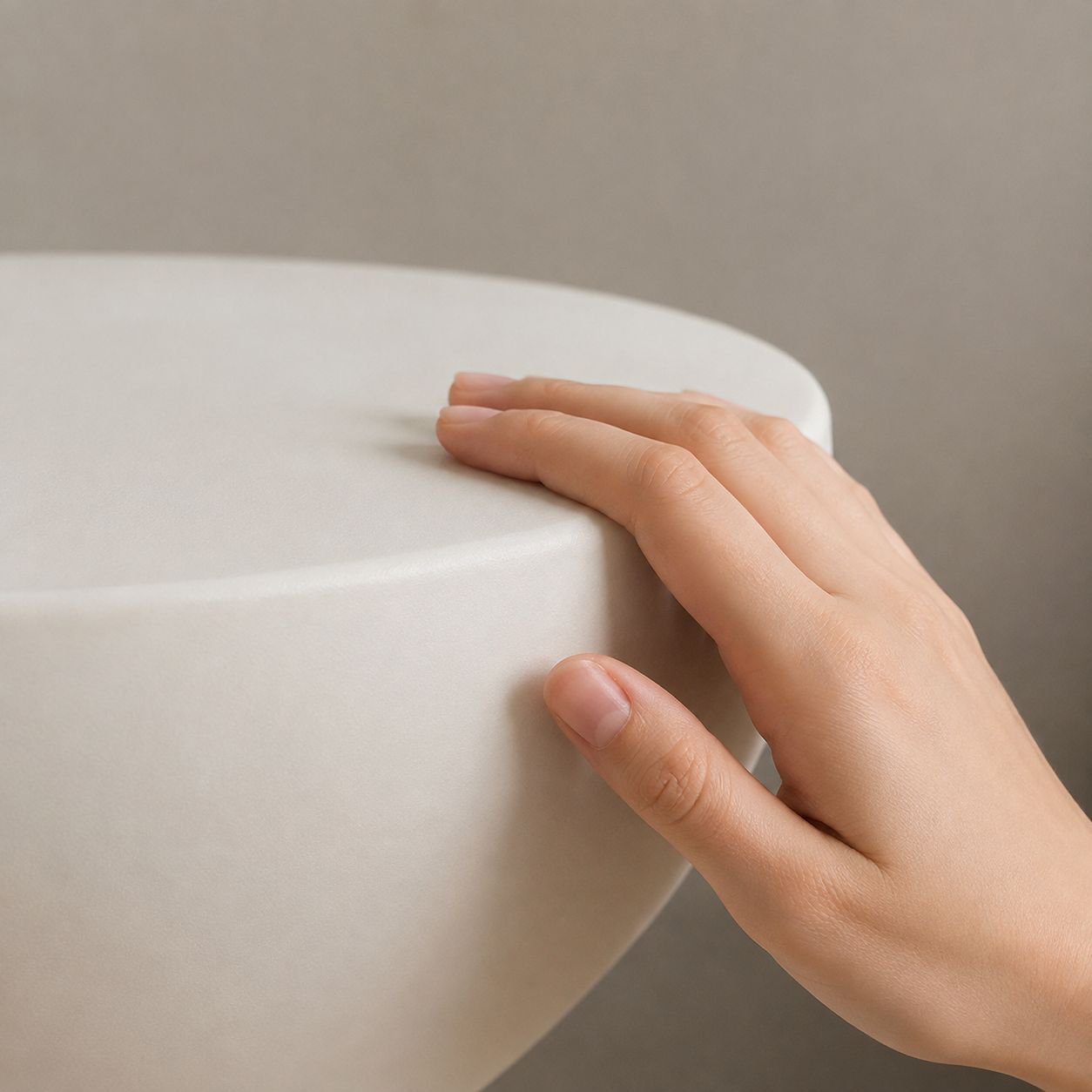 Kreativer Nachttisch am Sofa als Beistelltisch