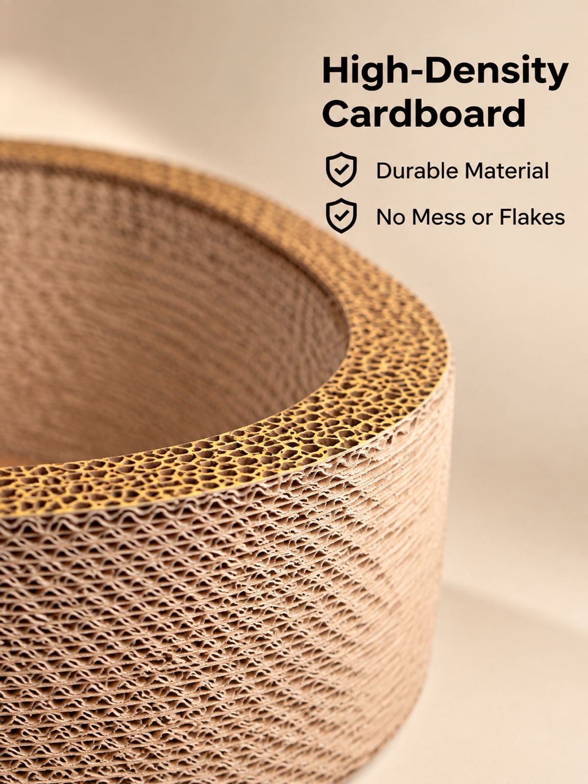 Cat scratching post/cardboard nest