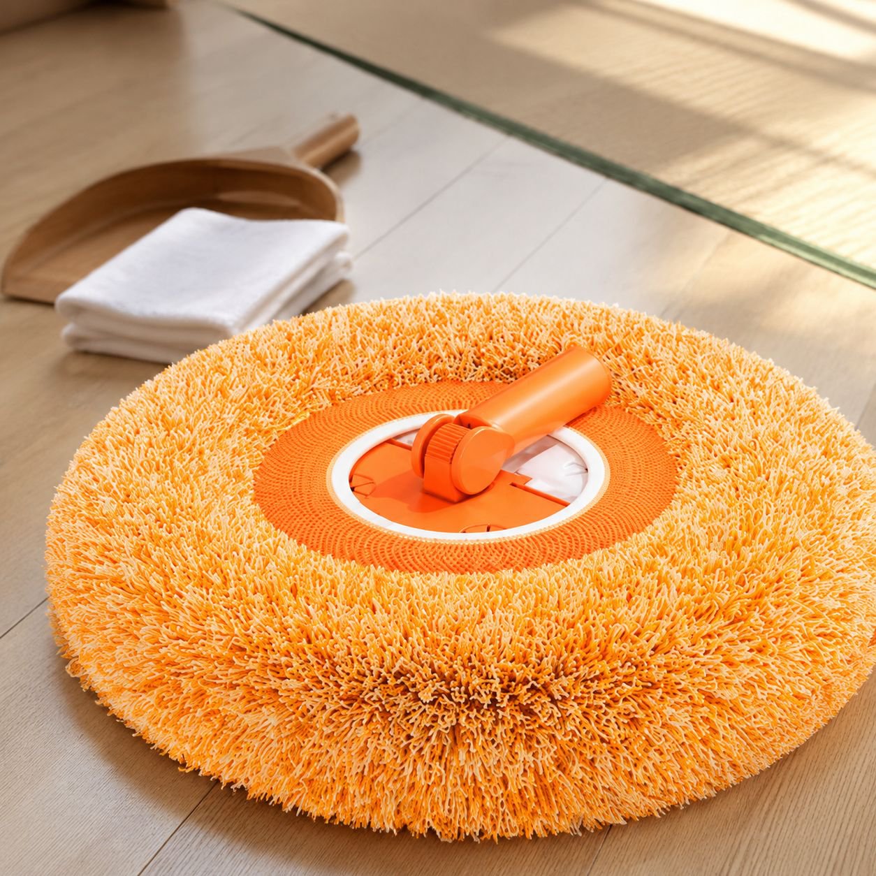 家庭用折りたたみモップ サンフラワーシニアモップ