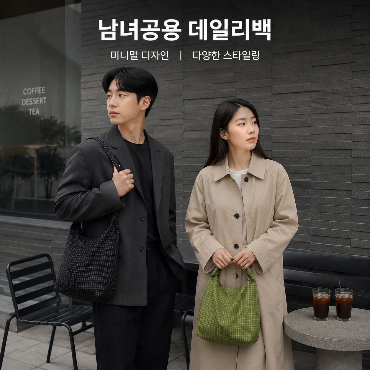 휴대용 여행 토트백