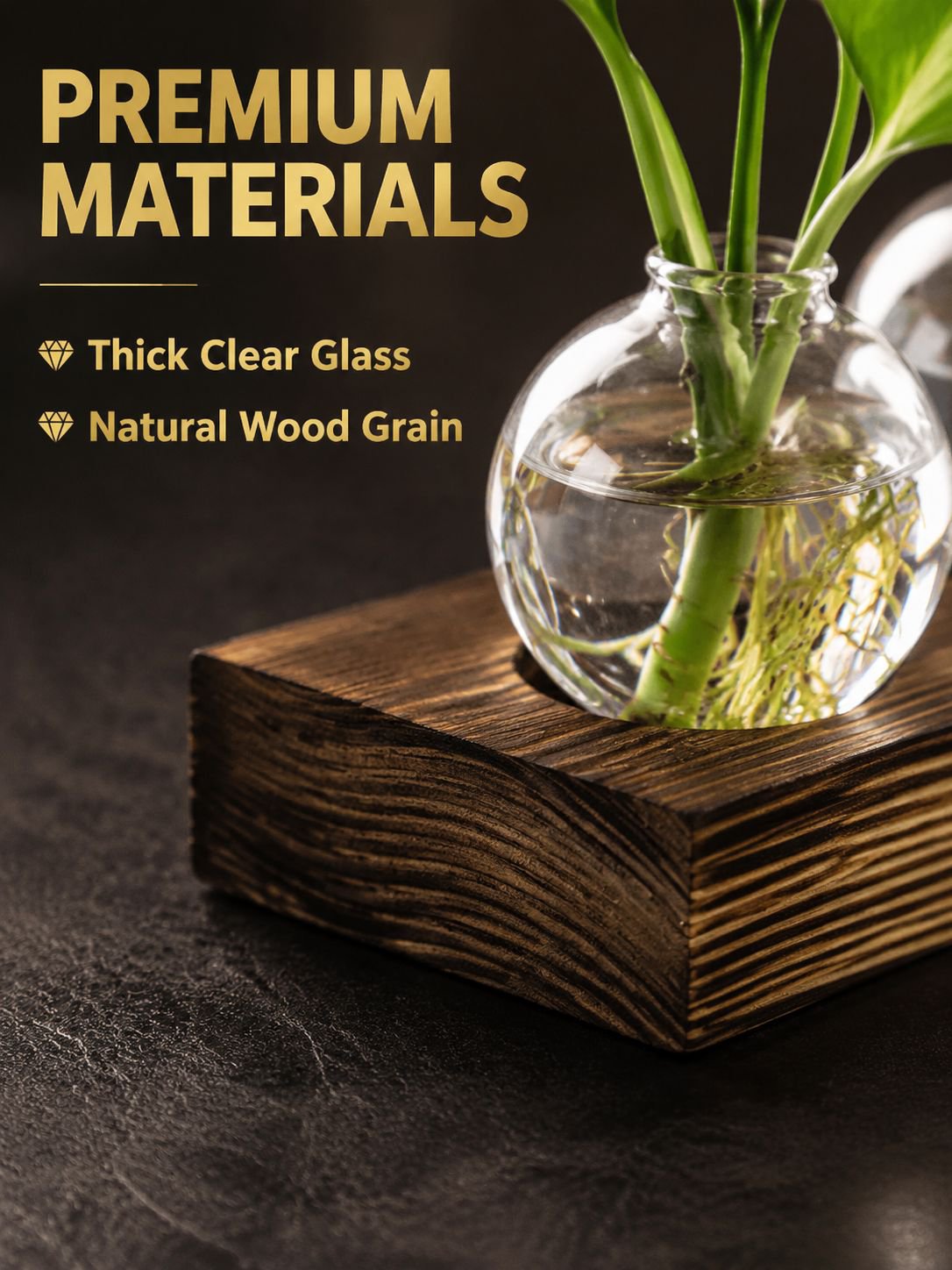 Glass Light Bulb Vase