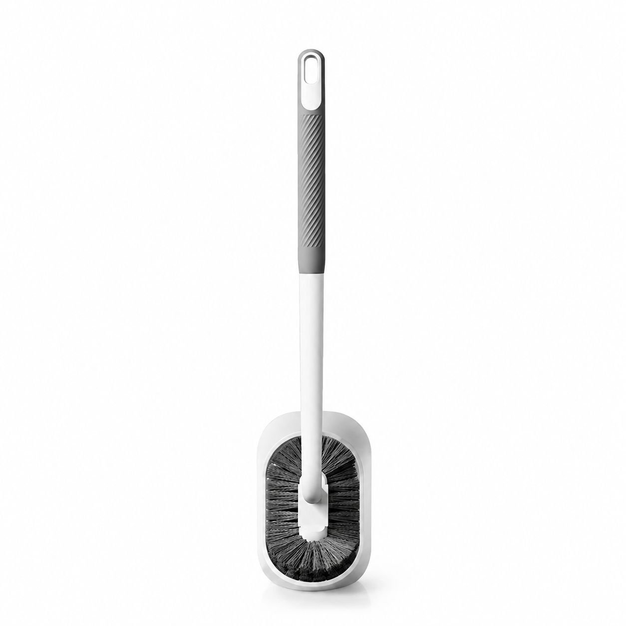 Cepillo de inodoro de mango largo y suave, tipo de pared, kit de herramientas de limpieza para baño