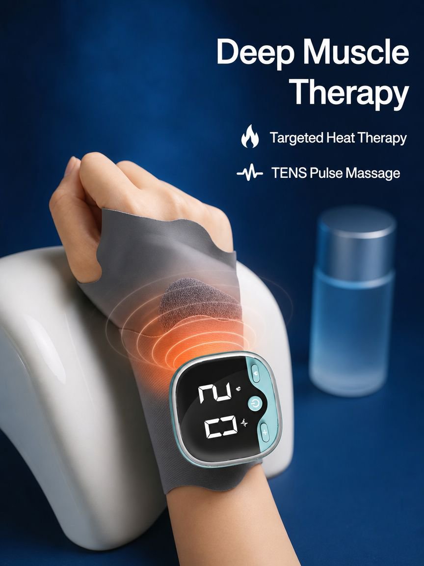Smart Adjustable Wrist Massager