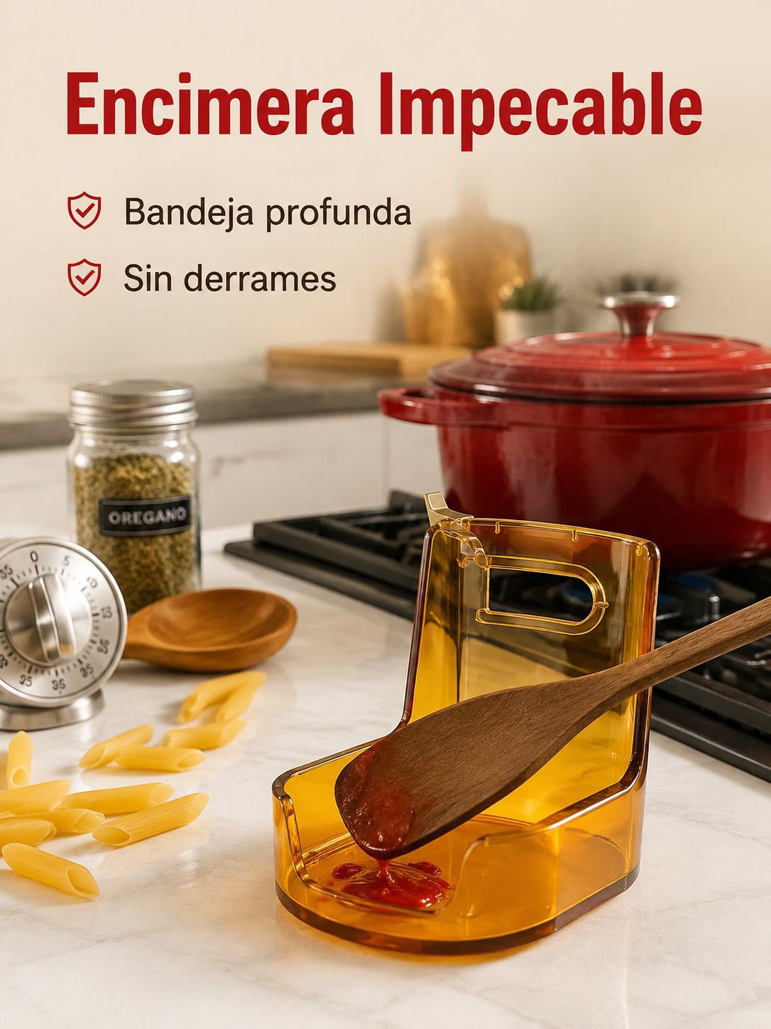 Estante para guardar cucharas y espátulas