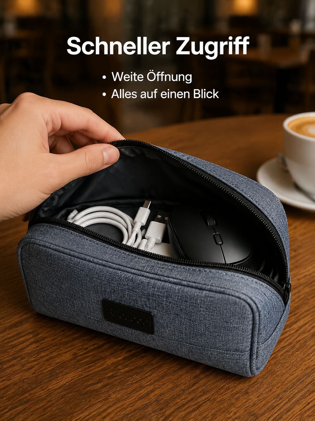 Digitale Accessoires sicher verstauen unterwegs